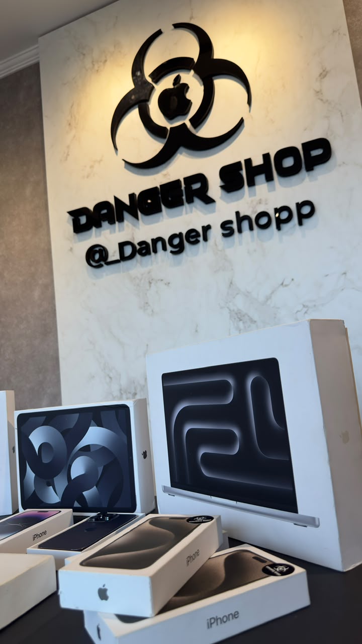 Produtos Apple disponíveis na Danger Shop